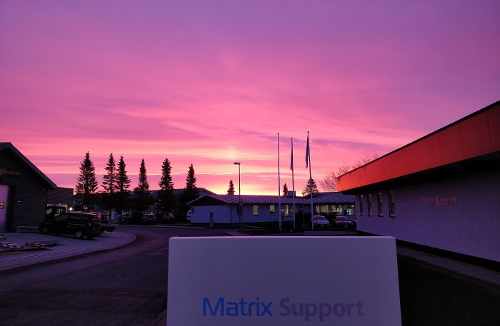 Matrix solopgang